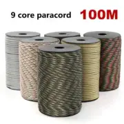 4mm Outdoor Parachute Cord Survival Umbrella Tent Lanyard Strap Clothesline New