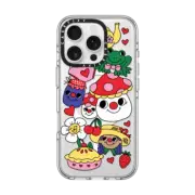 iPhone 16 Pro Clear Case MagSafe Compatible Cottage Core