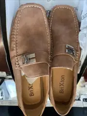 Mens Brixton Payne Summer Boat Shoes Casual Moccasins Slip on Loafers NEW IN BOX