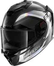 Shark Spartan GT Pro Carbon Ritmo, full face helmet , color: Black/Dark Grey/Silver , size: L