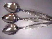 Venetia (Stainless) by ONEIDA SILVER - 3 Teaspoons & 3 Forks