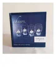 Mikasa Cheers set of Four Votives