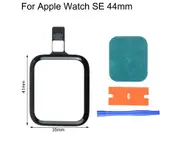 Watch Touch Screen Digitizer LCD Front Glass Cover Replacement with Flex Cable for Apple Watch Series 2/3 4 5 SE- For Apple Watch SE 44mm