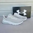 Under Armour HOVR Turbulence 2 White Blanc Cream Athletic Sneaker Men SZ 10