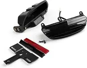Areyourshop Tri-Bar Fender LED Tail Light + Bracket For So-ftail FXST FXSTB FXSTC Blk