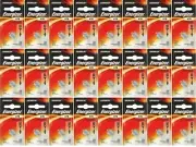 24 pcs Energizer A76 Alkakine Coin 1.5V Batteries Single Pack LR44 357 Exp 2021
