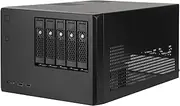 SilverStone Technology CS351 5-Bay SAS-12G / SATA-6G hot-swappable high Performance NAS Chassis CS351B