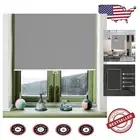 Modern Grey Blackout Shades - Eco-Friendly Cordless Roller Blinds for All Rooms