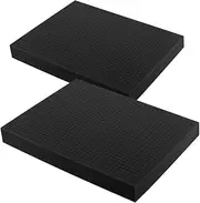 SEWACC 2pcs Inserts Shockproof Packaging Foam Pads for Reliable Shipping Stylish Non Slip Liners Easy Hand Tear Design for Quick Application