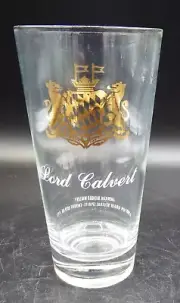 set of 4 Calvert Highball 5 1/2" Glasses 1960's NEW!!