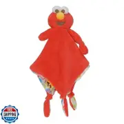 KIDS PREFERRED Sesame Street Elmo Blanky Made of Soft Material with Knotted C