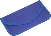 sourcing map 2Pcs Faraday Bag, RFID Signal Blocking Pouch Wallet 7.87 Inch Anti-Tracking Anti-Theft Anti-Spying for Phone and Key Fob, Blue