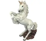 DESIGN TOSCANO ENCHANTED UNICORN GARDEN SCULPTURE - 16.5 INCHES TALL *NEW*