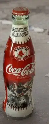 2005 Boston Red Sox World Champion Commemorative Coca-Cola Coke Bottle