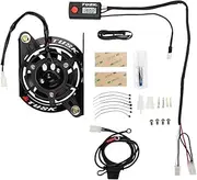Tusk Digital Radiator Fan Kit Compatible with KTM 300 XC-W 2019-2023/350 XC-F 2016-2022/Compatible with Husqvarna TE 300 2019-2023