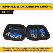 Ejector Pin Wire Kit Extractor Connector Puller Car Terminal Tool Removal 41pcs