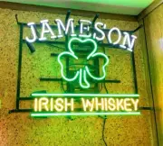 20"x16" Jameson Irish Neon Sign Light Lamp Visual Beer Bar Decor Artwork L1364