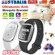 Ultrasonic Anti-Mosquito Repellent Bracelet Bug Insect Repeller Wrist Watch N6J