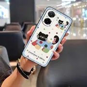 Phone Case Compatible with Redmi A5 4G/Xiaomi Poco C71 4G, Full wrap Phone Pouch Anti-Knock Dirt-Resistant Cartoon Waterproof Durable Silicone