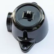 Light AC switch single wall mount Light Old Fashion Black 250V 6A powerful