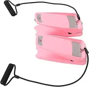 BESPORTBLE 1 Pair Stepper Hip Exerciser Under Desk Elliptical Machine Workout Equipment Stair Stepping Mini Foot Pedal Home Exercise Equipment Stair Climber Thigh Exercise Equipment Abs Pink