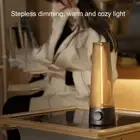 Portable Cordless Table Lamp Stepless Dimmable Desk Rechargeable LED Lantern