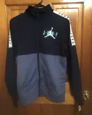 NIKE AIR JORDAN JUMPMAN BOY'S LOGO TRACK JACKET SIZE LARGE 12-13 956915