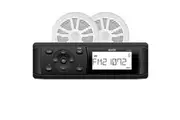 Axis Marine Media Receiver w 6.5" Speakers