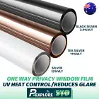 Mirror Effect Window Film One Way Reflective Home Privacy Solar Tint Anti Glare