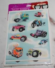 Vintage NIP Scratch N Sniff Sticker, Diesel Silly scent hallmark sticker LOT