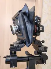 Bellows Digital Kit for 4x5 8x10 Sinar P1 P2 P3 X to Fujifilm GFX 50S 50R Camera