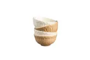 Cane Food Preparation Bowls, 4 Piece Set (Cream)
