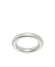 Round ring L Silver