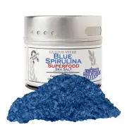 Blue Spirulina Sea Salt | Gourmet Finishing Salt | Non-GMO | 3.0 oz