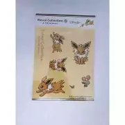 NEW Limited edition Pokemon Center Large Stickers Eevee Collection - Jolteon