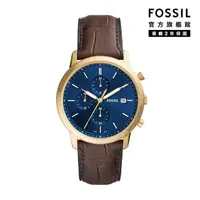 在飛比找momo購物網優惠-【FOSSIL 官方旗艦館】Minimalist 流金歲月計