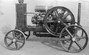 A Jelbart portable oil engine Ballarat Victoria ca 1915 OLD PHOTO