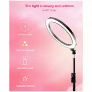 6" LED Ring Fill Light Mount for Camera Phone Selfie Video Stream makeup YouTube