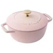 Staub Wa-NABE Sorbet Rose Z1032-761 Wanabe Sorbet Rose M 7.1 inches (18 cm) Pink
