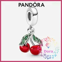 在飛比找蝦皮購物優惠-Dora Shop❤ Pandora 潘朵拉 不對稱櫻桃吊飾