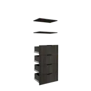 Lugna Storm 4 Drawer 2 Shelf Insert Kit - To Suit 600 x 380mm Cabinet Shell
