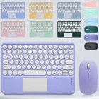 For Samsung Galaxy Tab A9+ A8 S6 Lite S8 S9 FE Bluetooth Keyboard Touchpad Mouse