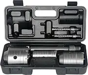 BINOTA Concrete Hole Saw Kit, Rotary Hammer Core Bit Hole Saw, with SDS Plus and SDS MAX Shank, for Concrete Cement Brick Wall Stone Masonry, Core bit Set 30 50 65 mm