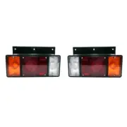 Fit 1986-16 Isuzu Elf 250 Truck NPR NKR NHR NLR 12V LED Rear Tail Light Lamp Set