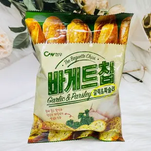 韓國CW 大蒜風味麵包餅乾 70g 小包裝｜全店$199免運