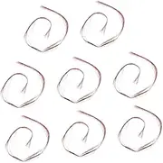 FOMIYES Hair Braiding Ropes 8pcs Shiny Strings for Girls Braiding Hair Ropes Set Diy Handmade