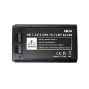 Battery 7.2V 18.72Wh VB26 Li-ion Battery for Godox V1S V1N V1C V1F V1O V1 Flash