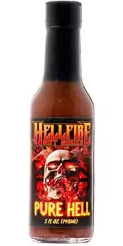 Hellfire Pure Hell Hot Sauce, 7 Pepper Blend, Gourmet, Multi Award-Winning, A...