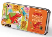 Crocodile Creek - Dino World Tin Puzzle 50pc