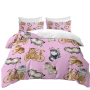 Funny Cute Cats Quilt Cover